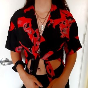 Tropical button up